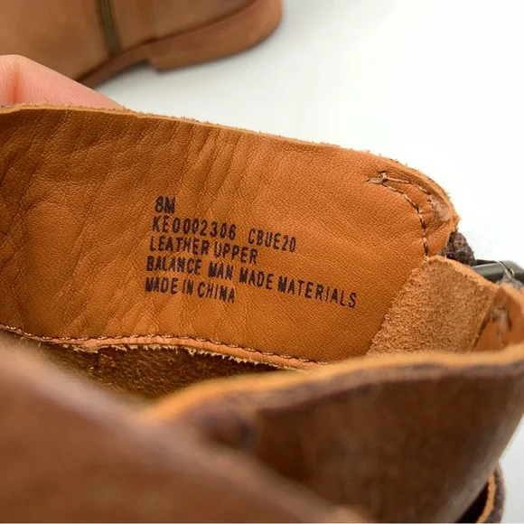 Kork-Ease Viki Women's Tan Leather Ankle Booties. Size 8. - Picture 6 of 10